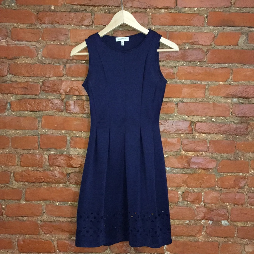 Navy blue dress